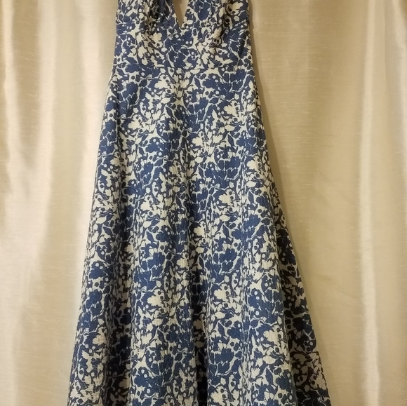 J. Crew Halter Dress in Poplin - Picture 5 of 12